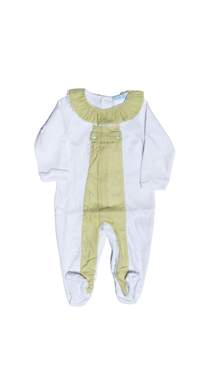 Mameluco pintillas con olán