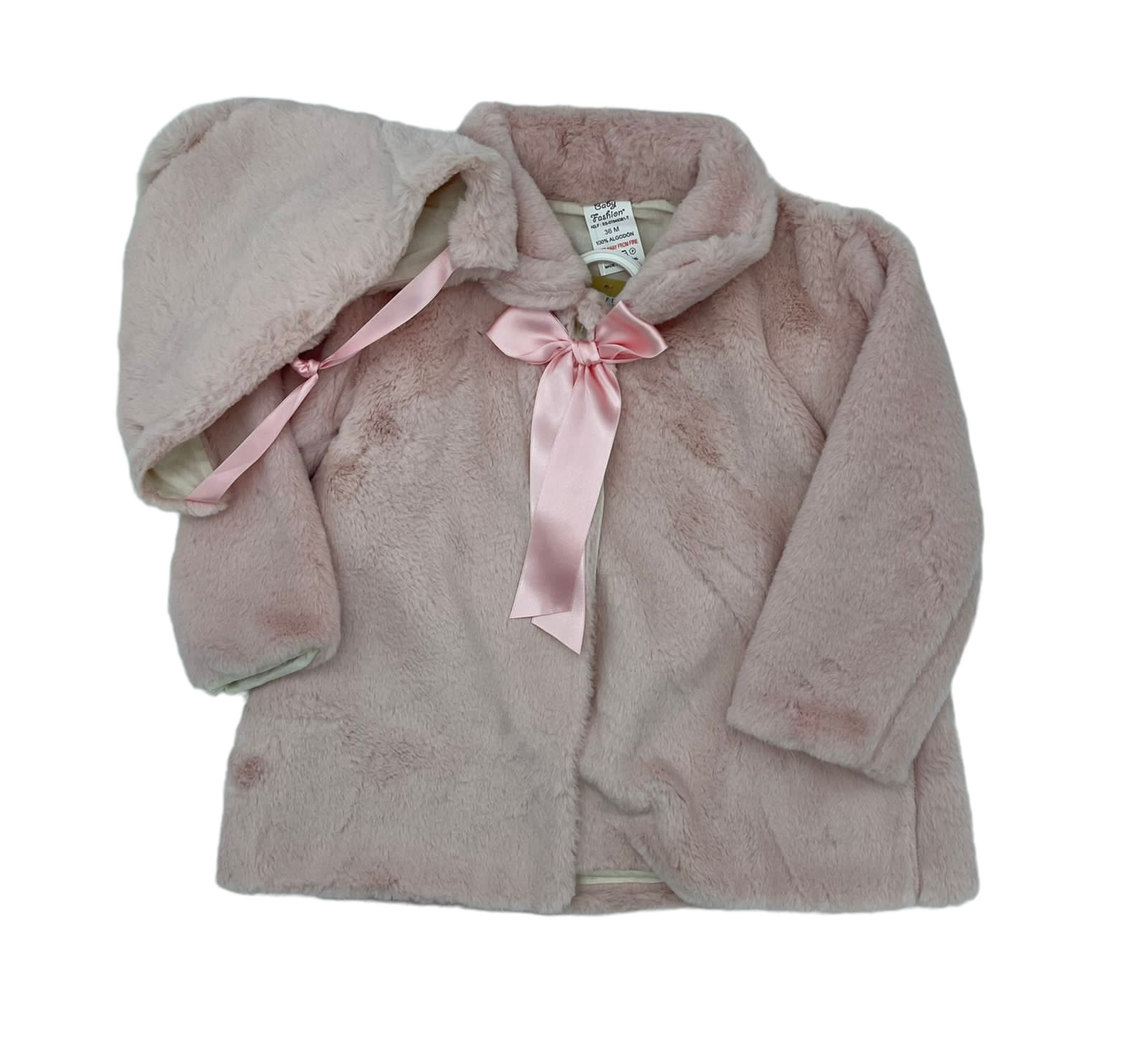 Abrigo polar fleece con gorro